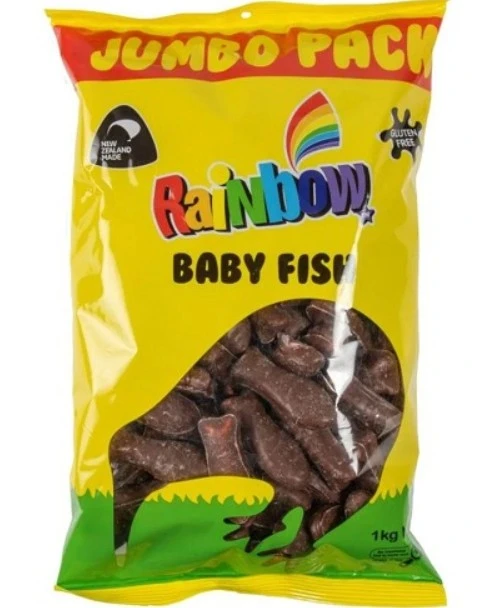 Chocolate Fish Gluten free.