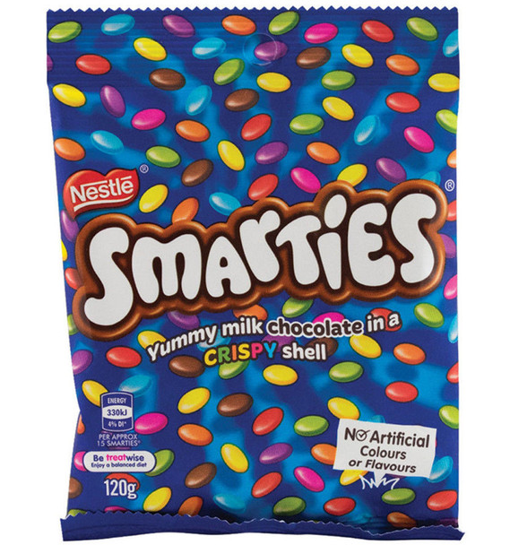 smarties allens nestle 120g