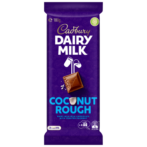 Coconut Rough cadbury 180g