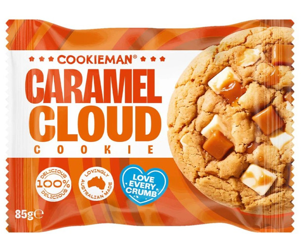 caramel cloud cookieman 85g