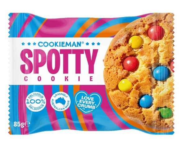 cookie man spotty single