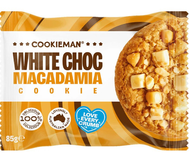 Cookieman White Choc Macadamia Cookie