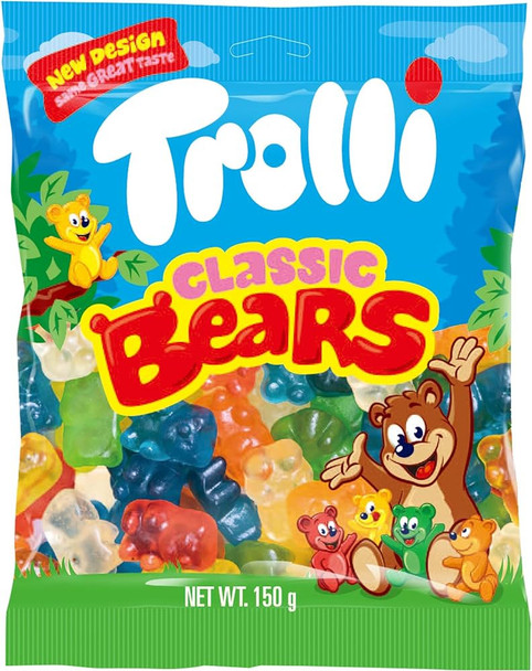 gummy bears trolli 150g classic