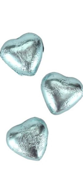 blue choc heart