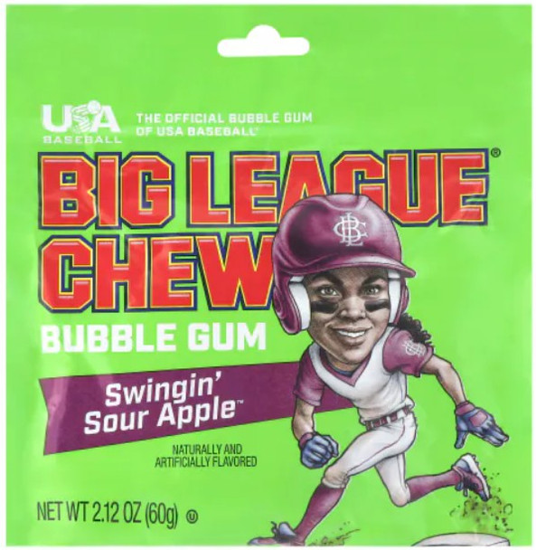 big league swingin sour apple 60g