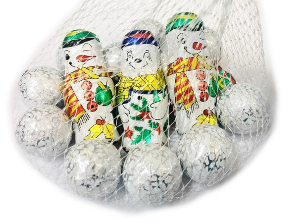 Milk Chocolate Snowman & Snowballs 68g