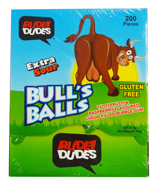 Rudee dude bull's balls