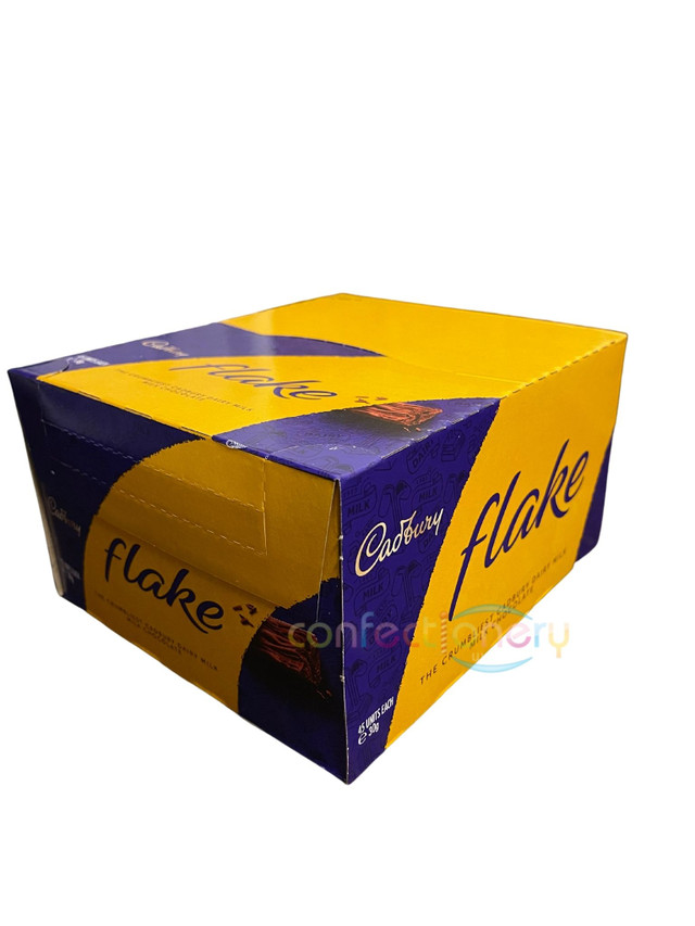 Flake Box Cadbury Flake 45 x 30g | Confectionery World