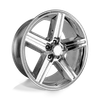 Performance Replicas PR148 20X8 CHROME 5X4.75 - 148C-28610