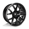 Performance Replicas PR163 20X9 SATIN BLACK 5X115 - 163SB-299020