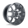 Performance Replicas PR169 24X10 SILVER WITH MACHINED SPOKES 6X5.5 - 169S-2415831