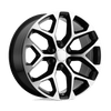 Performance Replicas PR176 26X10 GLOSS BLACK MACHINED 6X5.5 - 176BM-2615824