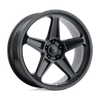 Performance Replicas PR186 20X10.5 MATTE BLACK 5X115 - 186MB-2159025