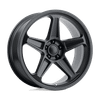 Performance Replicas PR186 20X10.5 MATTE BLACK 5X115 - 186MB-2159025