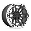 Performance Replicas PR215 22X10 MATTE BLACK MACHINED 5X5.5 - 215BM-2218519