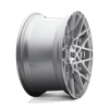 Rotiform 1PC R110 BLQ 18X8.5 GLOSS SILVER MACHINED 5X112 - R110188543+45