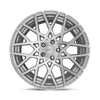 Rotiform 1PC R110 BLQ 18X8.5 GLOSS SILVER MACHINED 5X100 - R110188579+35