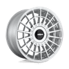 Rotiform 1PC R143 LAS-R 17X9 GLOSS SILVER BLANK - R143179000+40D