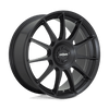 Rotiform 1PC R168 DTM 19X8.5 SATIN BLACK 5X4.25/4.5 - R168198502+45