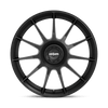 Rotiform 1PC R168 DTM 19X8.5 SATIN BLACK 5X4.25/4.5 - R168198502+45