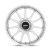 Rotiform 1PC R170 DTM 17X8 SILVER 5X4.25/4.5 - R170178002+40