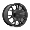 Rotiform 1PC R187 TUF-R 18X8.5 GLOSS BLACK 5X112/4.5 - R187188542+45