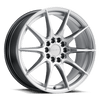 Ruff SPEEDSTER 17X7.5 HYPER SILVER 5X100/4.5 - 1775SPD385D04S72