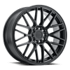 Ruff OVERDRIVE 17X7.5 MATTE BLACK 4X100/4.5 - 1775VDR384D04M72