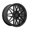 Ruff CLUTCH 18X8 MATTE BLACK 5X4.25/4.5 - 1880RDC385D84M72