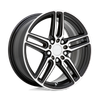 Ruff NITRO 18X8 GLOSS BLACK W/ MACHINED FACE 5X100/4.5 - 1880RDN385D04F72