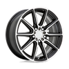 Ruff THROTTLE 18X8 GLOSS BLACK W/ MACHINED FACE 5X112/120 - 1880RDT385D20F76
