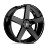 Status EMPIRE 24X9.5 GLOSS BLACK 6X5.5 - 2495EMP156140B78