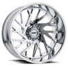 Tuff T4B 26X14 CHROME 8X6.5 - 2614T4B-28165C25L