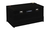 Lund 73290 80 Gallon L-Shaped 48-Inch Box Combo, Black Aluminum
