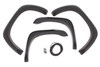 Lund EX203T Elite Series Black Extra Wide Style Textured Finish 4-Piece Fender Flare Set for 2002-2008 Dodge Ram 1500; 2003-2009 Ram 2500, 3500 (Excludes Dually)