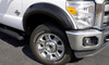 Lund EX311S Elite Series Black Extra Wide Style Smooth Finish 4-Piece Fender Flare Set for 1999-2007 Ford F-250, F-350 (Excludes Dually)