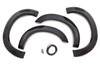 Lund EX314S Elite Series Black Extra Wide Style Smooth Finish 4-Piece Fender Flare Set for 2011-2016 Ford F-250, F-350 (Excludes Dually)