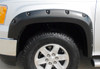Lund RX109T Elite Series Black Rivet Style Textured Finish 4-Piece Fender Flare Set for 2007-2013 Sierra 1500