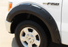 Lund RX312S Elite Series Black Rivet Style Smooth Finish 4-Piece Fender Flare Set for 2009-2014 Ford F-150 (Excludes Raptor and Platinum)
