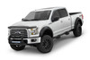 Lund RX315S Elite Series Black Rivet Style Fender Flare Set - Front and Rear, Smooth, 4-Piece Fender Flare Set for 2018-2020 Ford F-150
