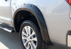 Lund RX602SB Elite Series Black Rivet Style Smooth Finish Rear Fender Flares for 2007-2013 Toyota Tundra w/o Mud Flap