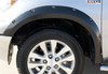 Lund RX602TA Elite Series Black Rivet Style Textured Finish Front Fender Flares for 2007-2013 Toyota Tundra w/o Mud Flap