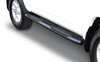 Go Rhino 415 Series Side Steps with Mounting Brackets - Textured black w Plastic End Caps - 67427T
