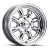 American Racing Vintage VN401 SILVERSTONE 14X6 POLISHED BLANK - VN401460XX