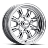 American Racing Vintage VN401 SILVERSTONE 15X14 POLISHED BLANK - VN401514XX