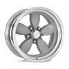 American Racing Vintage VN402 CLASSIC 200S 17X11 TWO-PIECE VINTAGE SILVER CENTER POLISHED BARREL 5X4.5 - VN4027116560