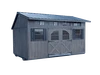 Saltbox Storage Building with Metal Roof 10x16 | 480
