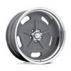 American Racing Vintage VN470 SALT FLAT 17X8 MAG GRAY CENTER POLISHED BARREL 5X4.5 - VN470786545