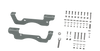 RVR2402 CUSTOM INSTALLATION KIT FOR UNIVERSAL MOUNTING RAILS FOR SOME FORD TRUCKS