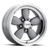 American Racing Vintage VN504 17X8 MAG GRAY CENTER WITH MIRROR LIP 5X4.75 - VN50478034400